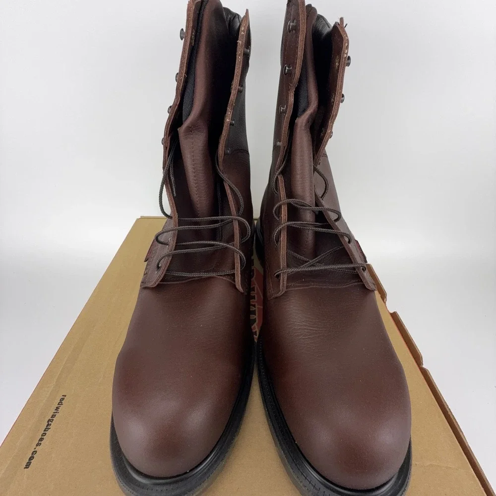 Red Wing Supersole 8-inch Safety Toe Boot‎ Leather Mens Size 16 D 2408 NOS